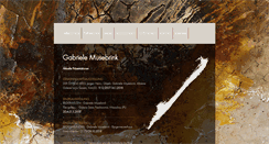 Desktop Screenshot of gabriele-musebrink.de